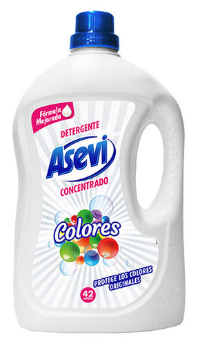 Detergente líquido Asevi Colores 3L